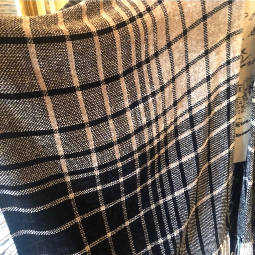Chenille Cape by Churchill Handwoven - Picture 7 of 9